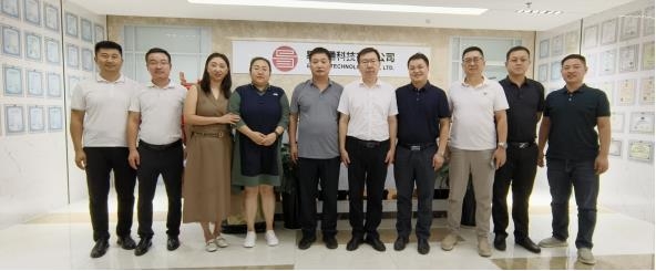 内蒙古自治区通辽市科学技术局局长白斯勤来我公司考察调研